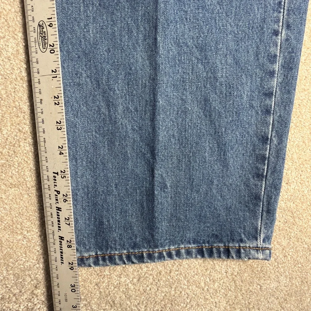 Levis 550 Mens Straight Leg Blue Jeans 42‎ X 29 (FITS 40 X 29) Cotton Denim